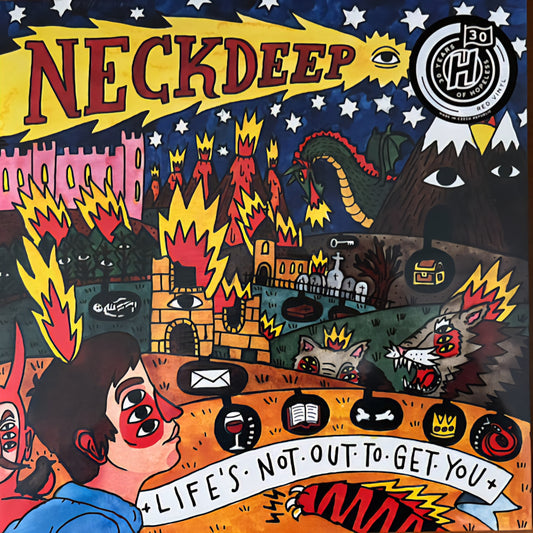 NECKDEEP : LIFE'S NOT OUT TO GET YOU LTD LP 180G RED VINYL