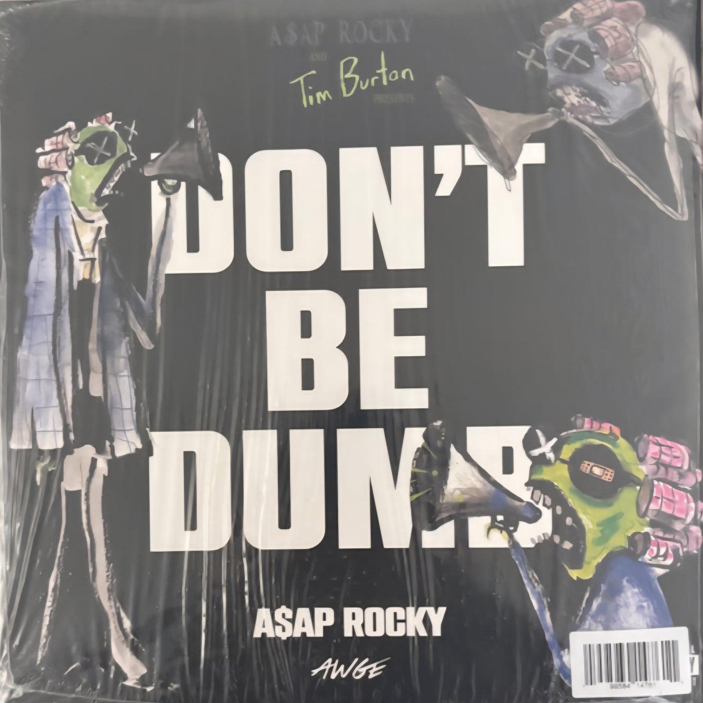 ASAP ROCKY : DONT BE DUMB LTD 2LP 180G BLACK & WHITE VINYL
