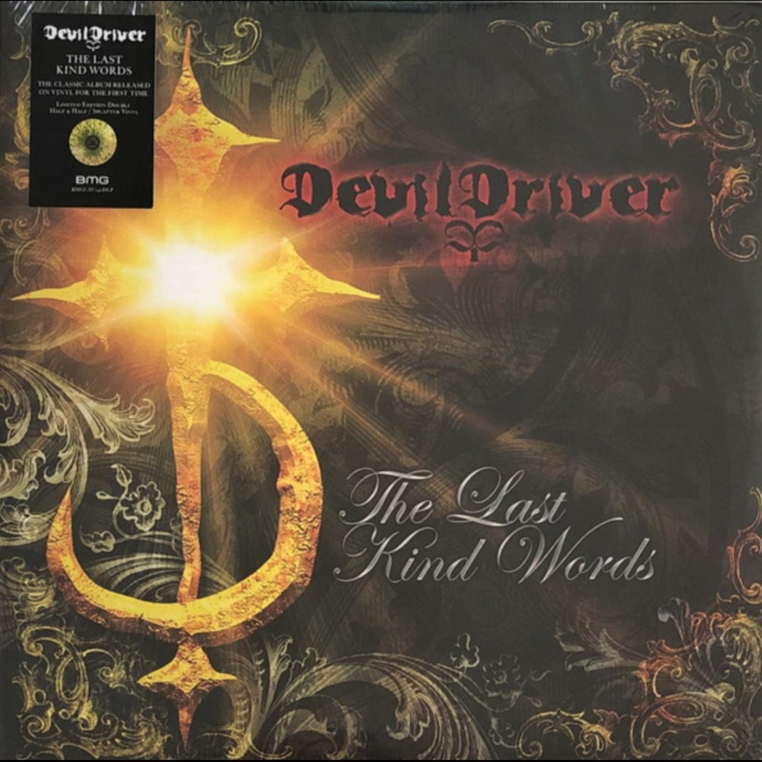 DEVILDRIVER : THE LAST KIND WORDS LTD 2LP 180G HALF HALF SPLATTER VINYL