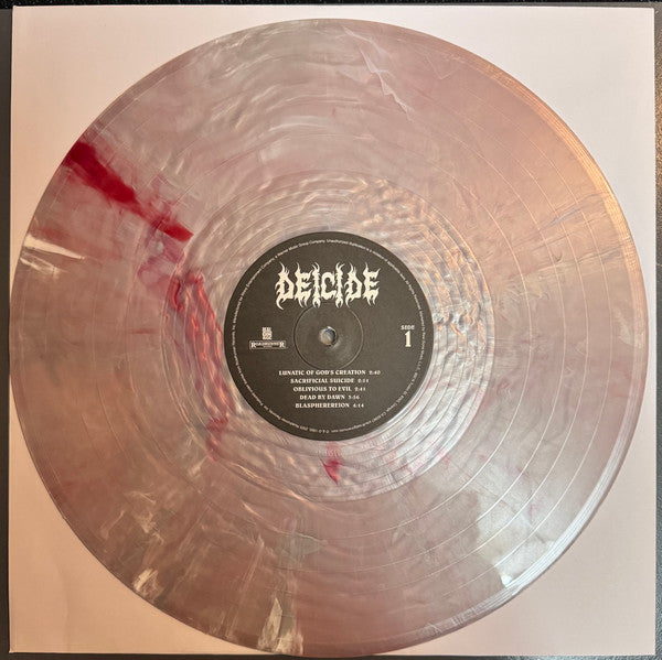 DEICIDE : DEICIDE LTD LP 180G WHITE & RED CENTURION VINYL