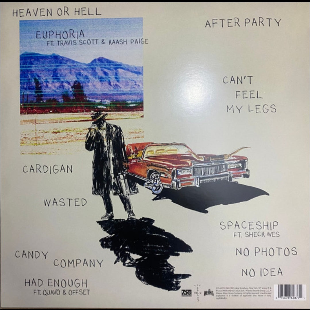 DON TOLIVER : HEAVEN OR HELL LTD LP 180G CLEAR VINYL