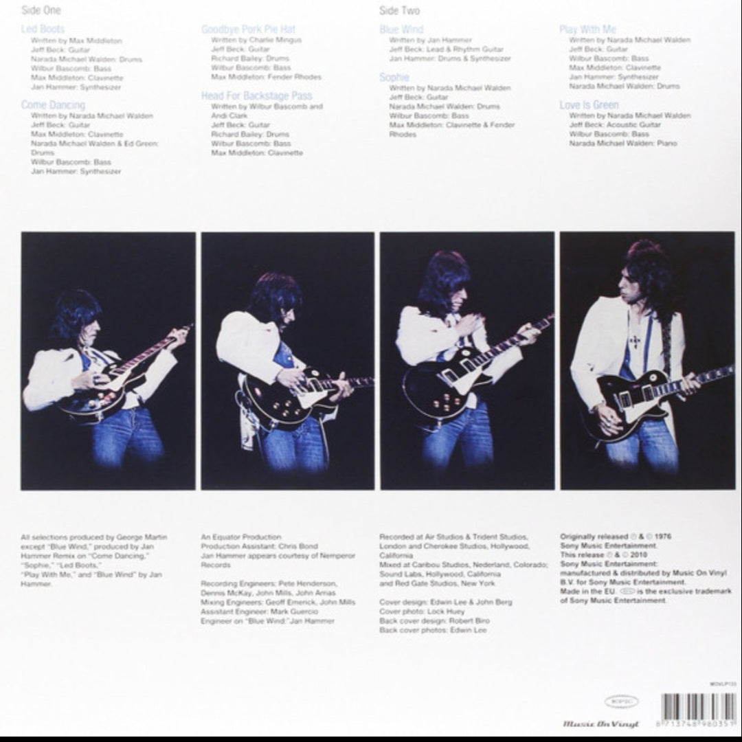 JEFF BECK : WIRED LP 180G