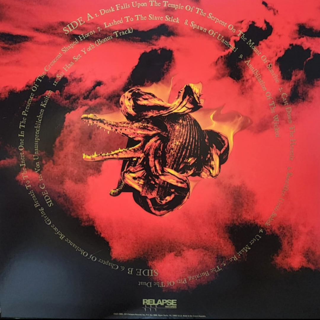 NILE : ANNIHILATION OF THE WICKED LTD 20TH ANNIVERSARY 2LP 180G ZOETROPE PICTURE DISC VINYL