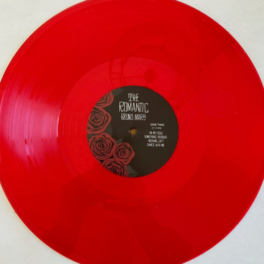 BRUNO MARS : THE ROMANTIC LTD LP 180G RED VINYL