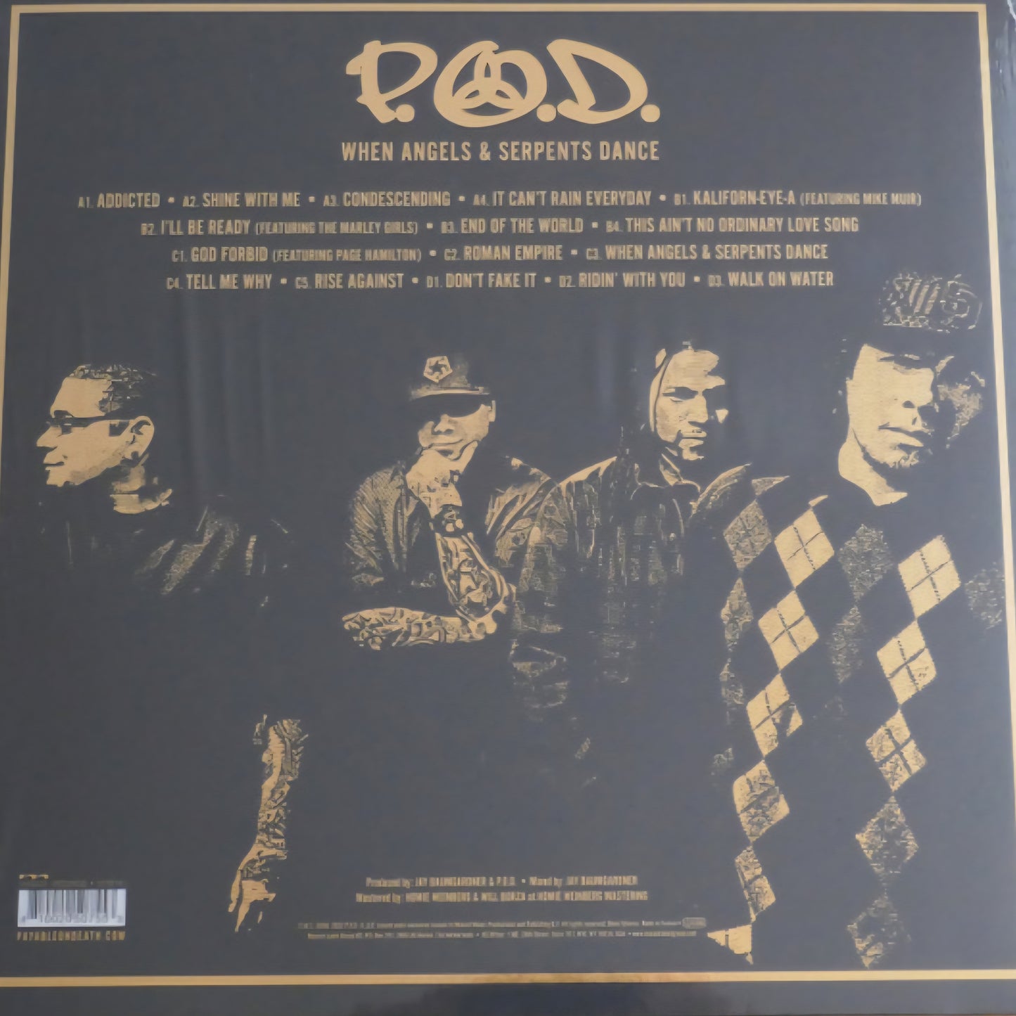 POD : WHEN ANGELS AND SERPENTS DANCE LTD 2LP 180G GOLD VINYL