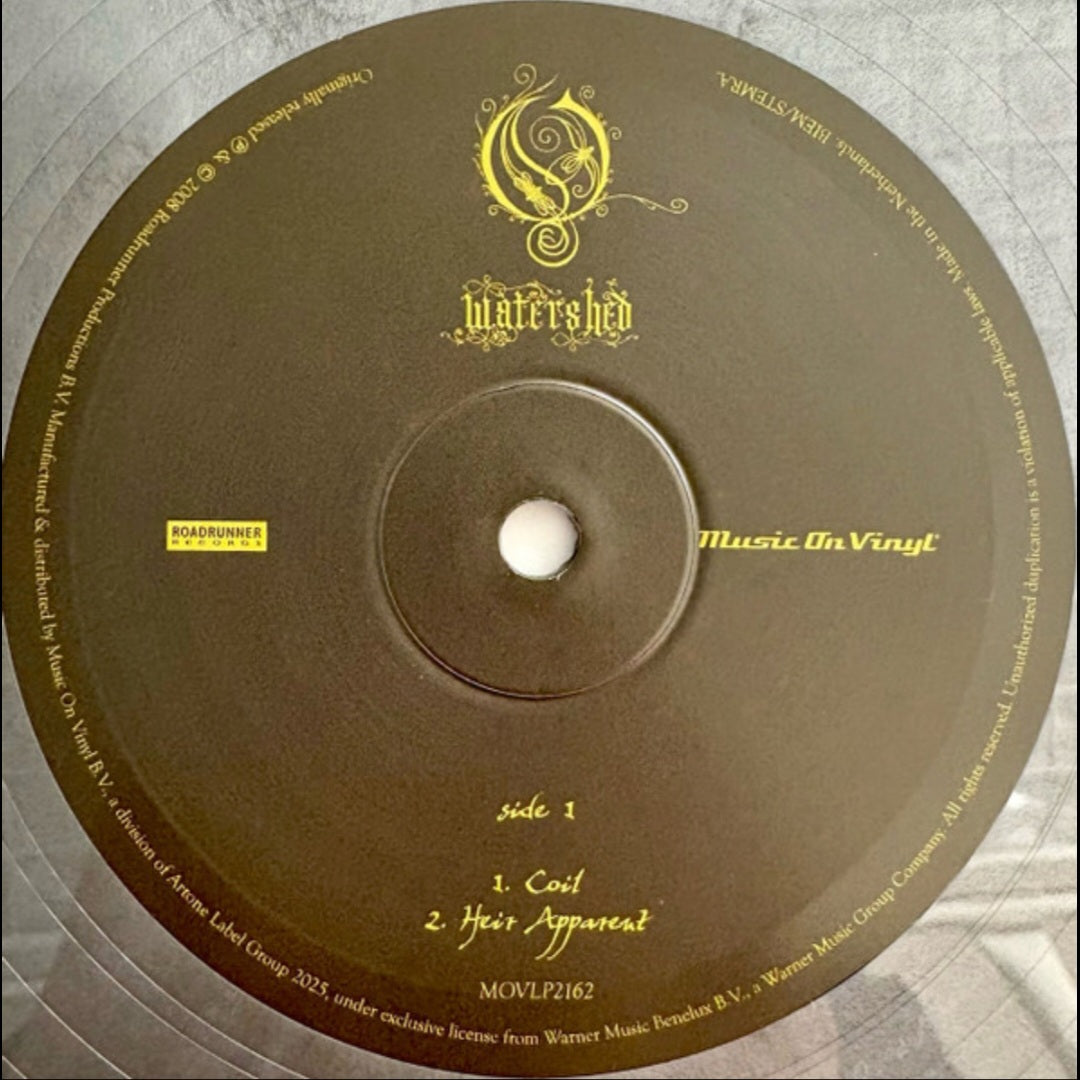 OPETH : WATERSHED LTD NUM 2LP 180G SILVER BLACK MARBLED VINYL