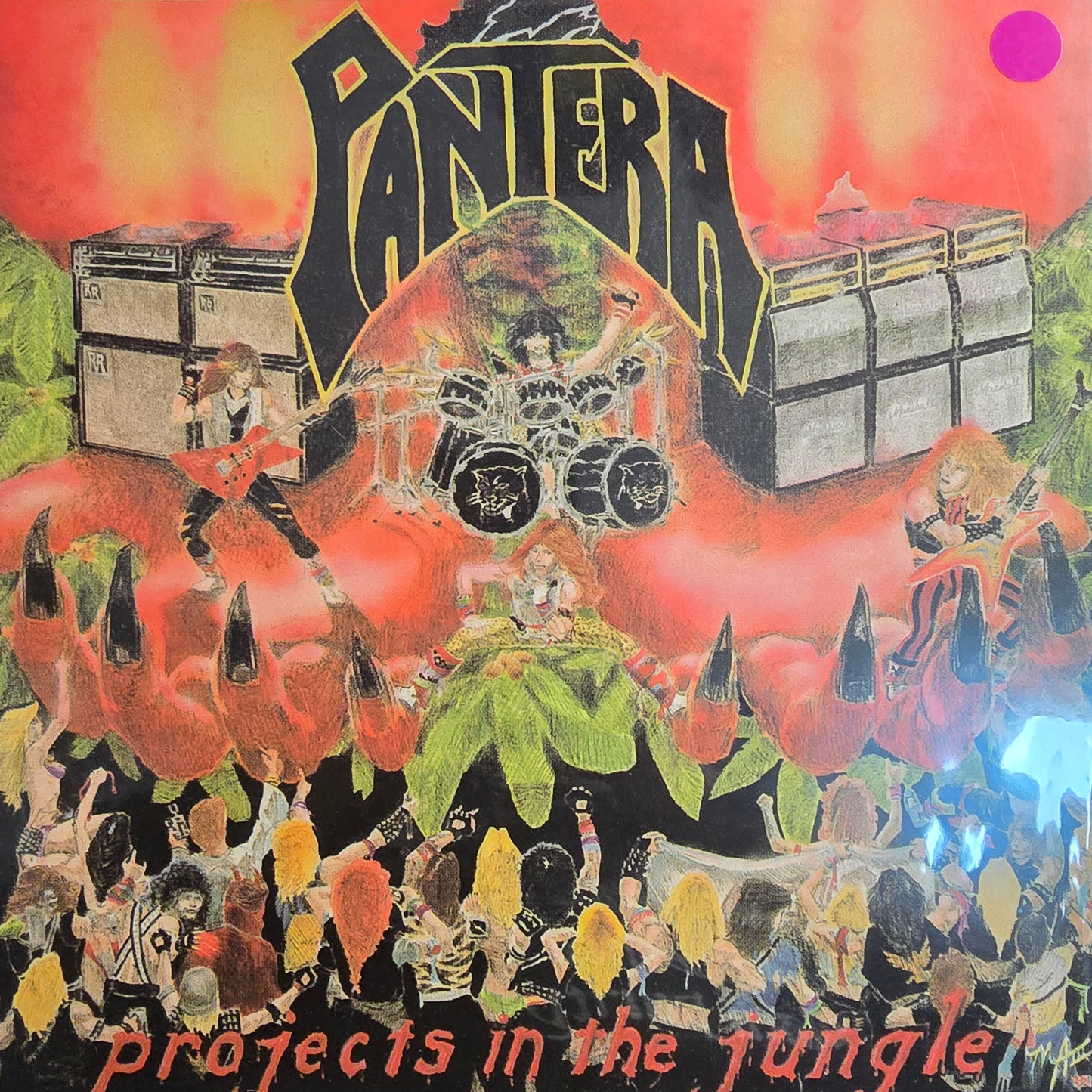 PANTERA : PROJECTS IN THE JUNGLE LTD LP 180G WHITE VINYL