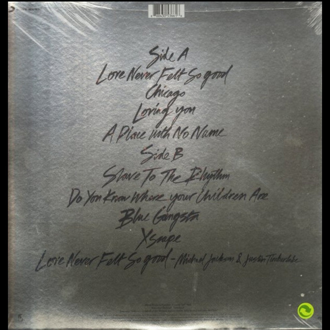 MICHAEL JACKSON : XSCAPE LP 180G GATEFOLD FOIL JACKET