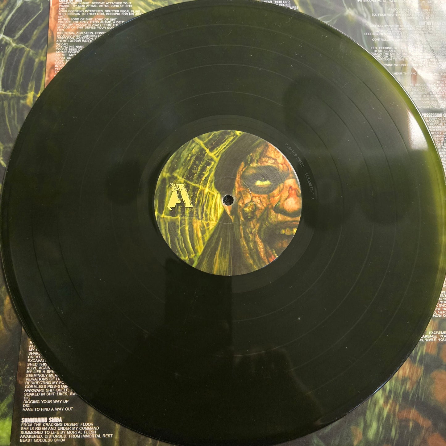 AHTME : SEWERBORN LTD LP 180G SWAMP GREEN VINYL