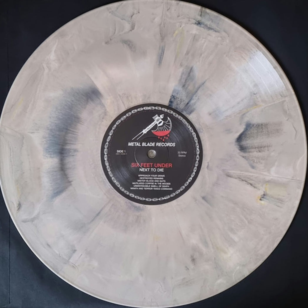 SIX FEET UNDER : NEXT TO DIE LTD LP 180G BONE & BROWN MARBLED VINYL