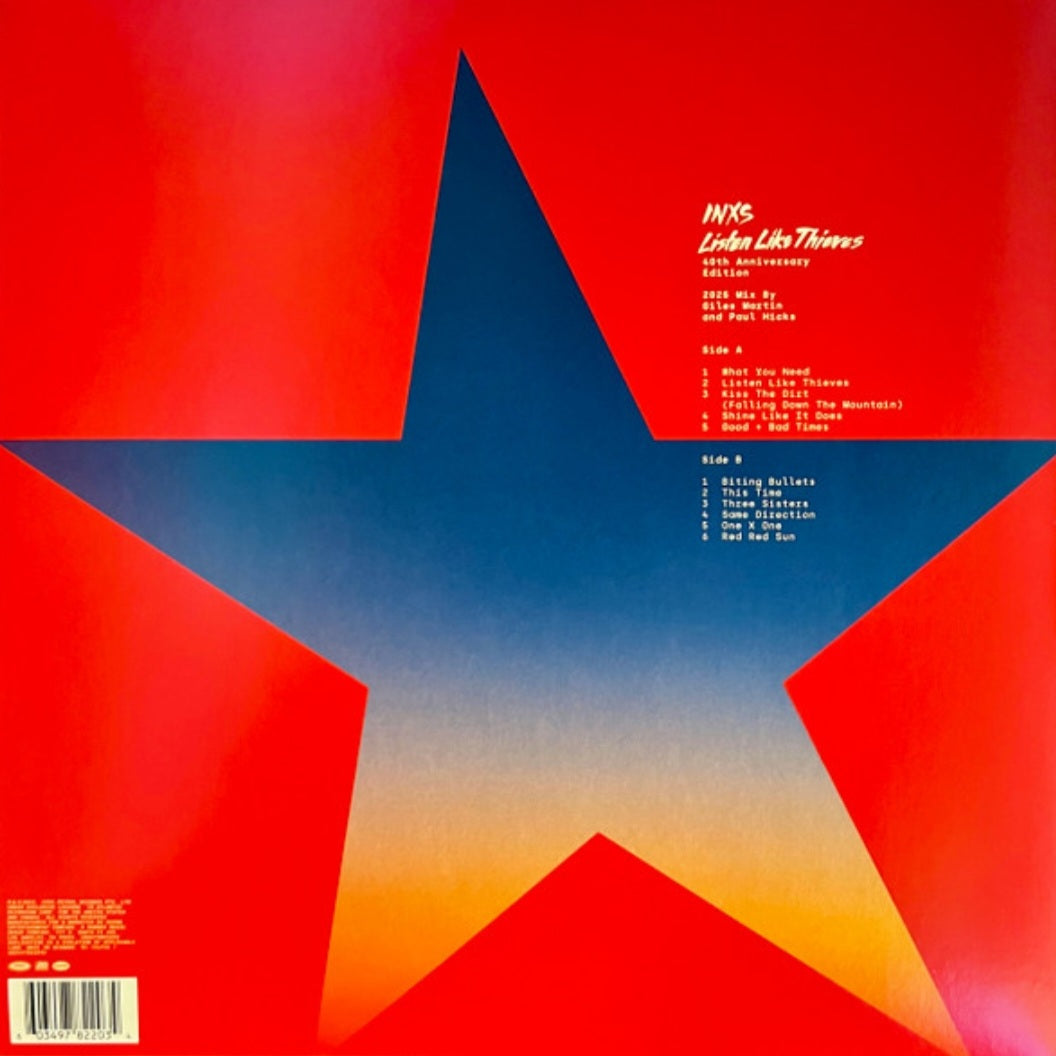 INXS : LISTEN LIKE THIEVES LTD 40TH ANNIVERSARY LP 180G