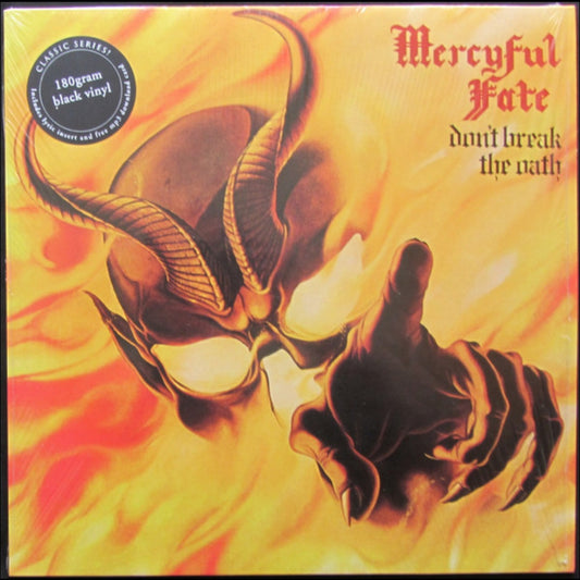 MERCYFUL FATE : DONT BREAK THE OATH LTD LP 180G WHITE VINYL