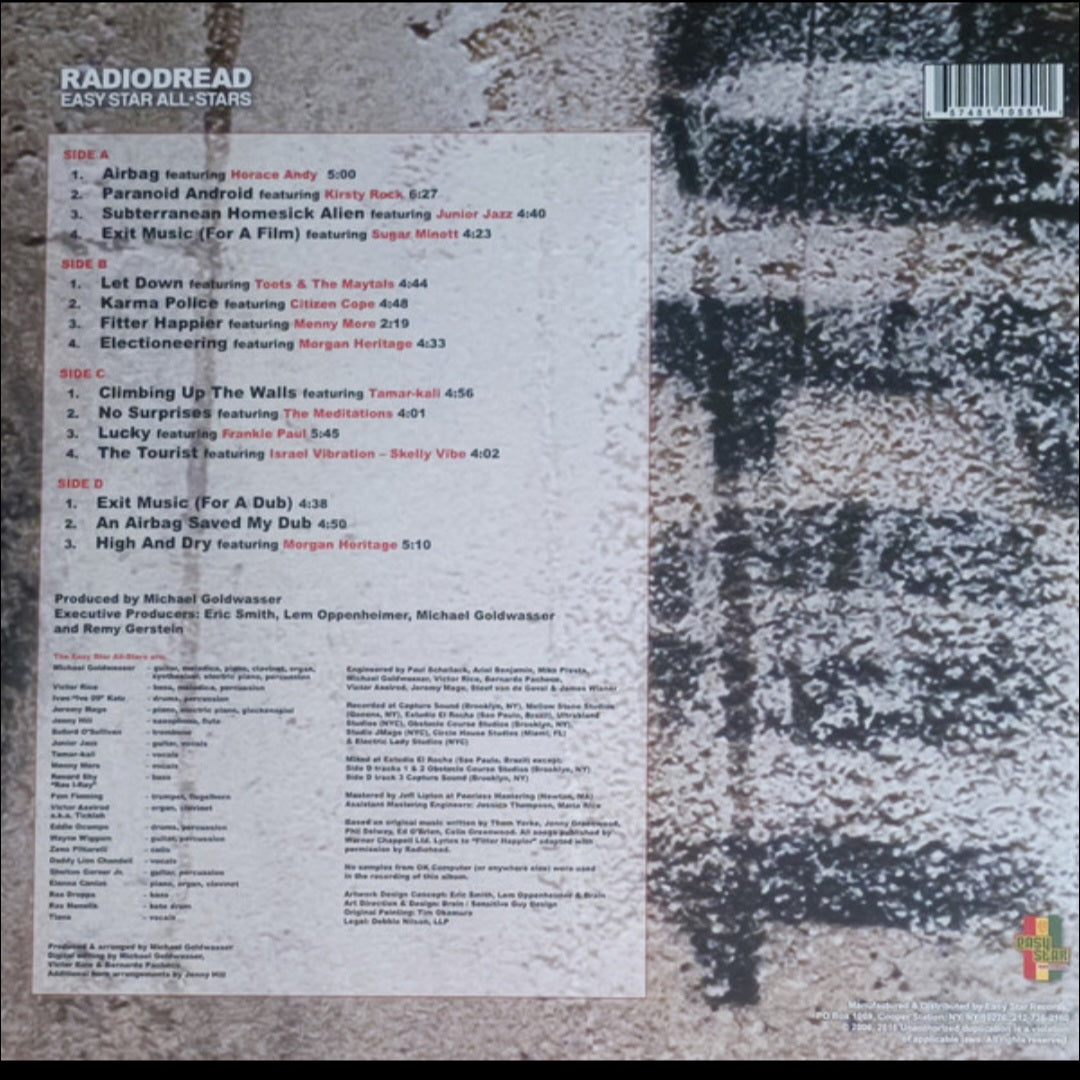 EASY STAR ALL STARS : RADIODREAD LTD 2LP 180G GOLD VINYL