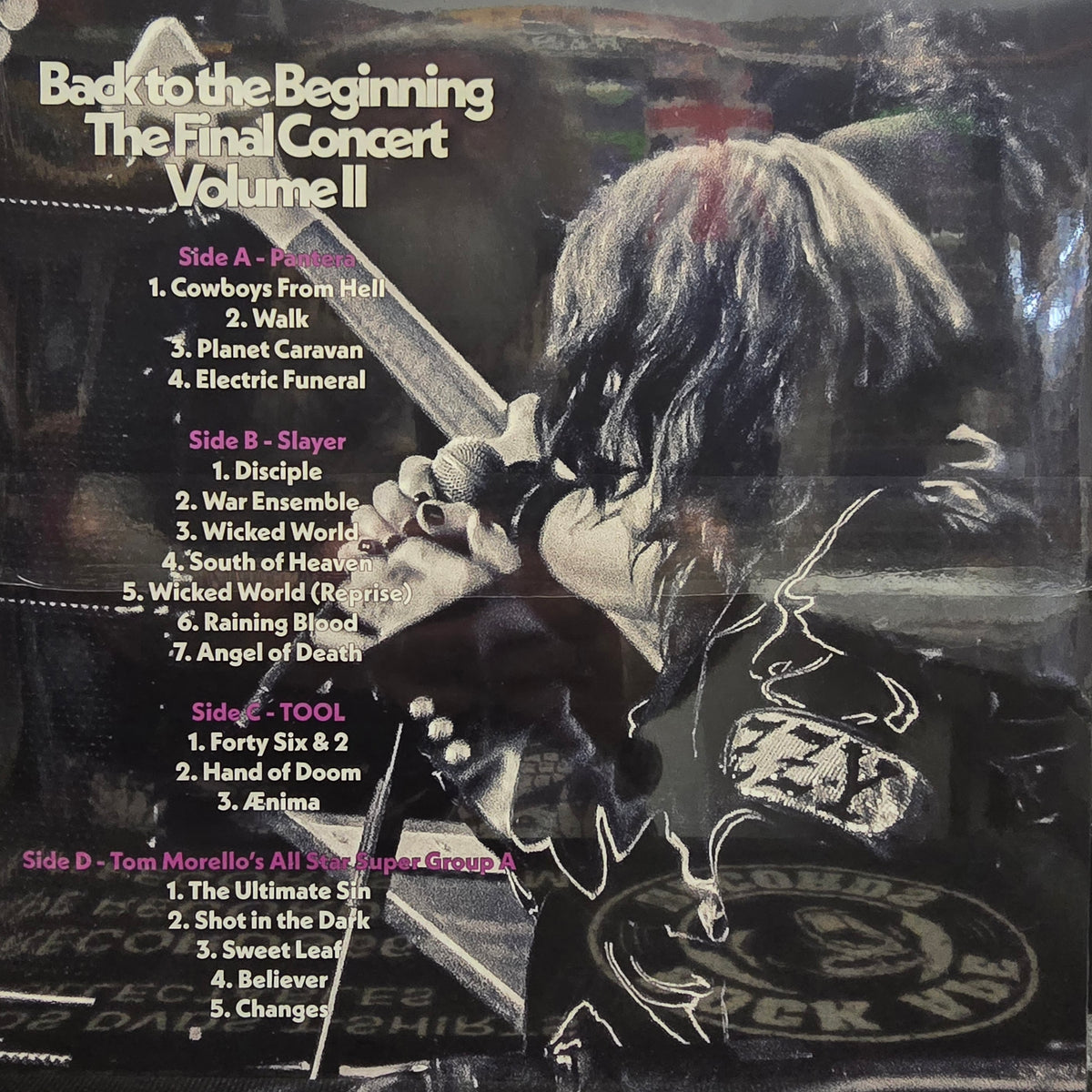 BACK TO THE BEGINNING THE FINAL CONCERT LIVE VOLUME II 2LP 180G