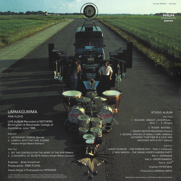 PINK FLOYD : UMMAGUMMA 2LP 180G