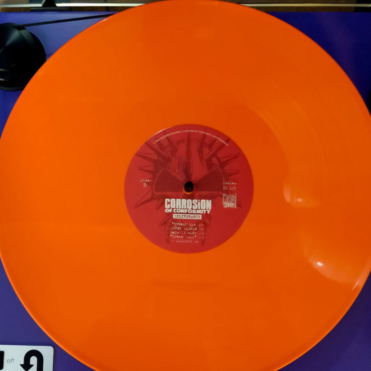 CORROSION OF CONFORMITY : DELIVERANCE LTD 2LP TANGERINE VINYL