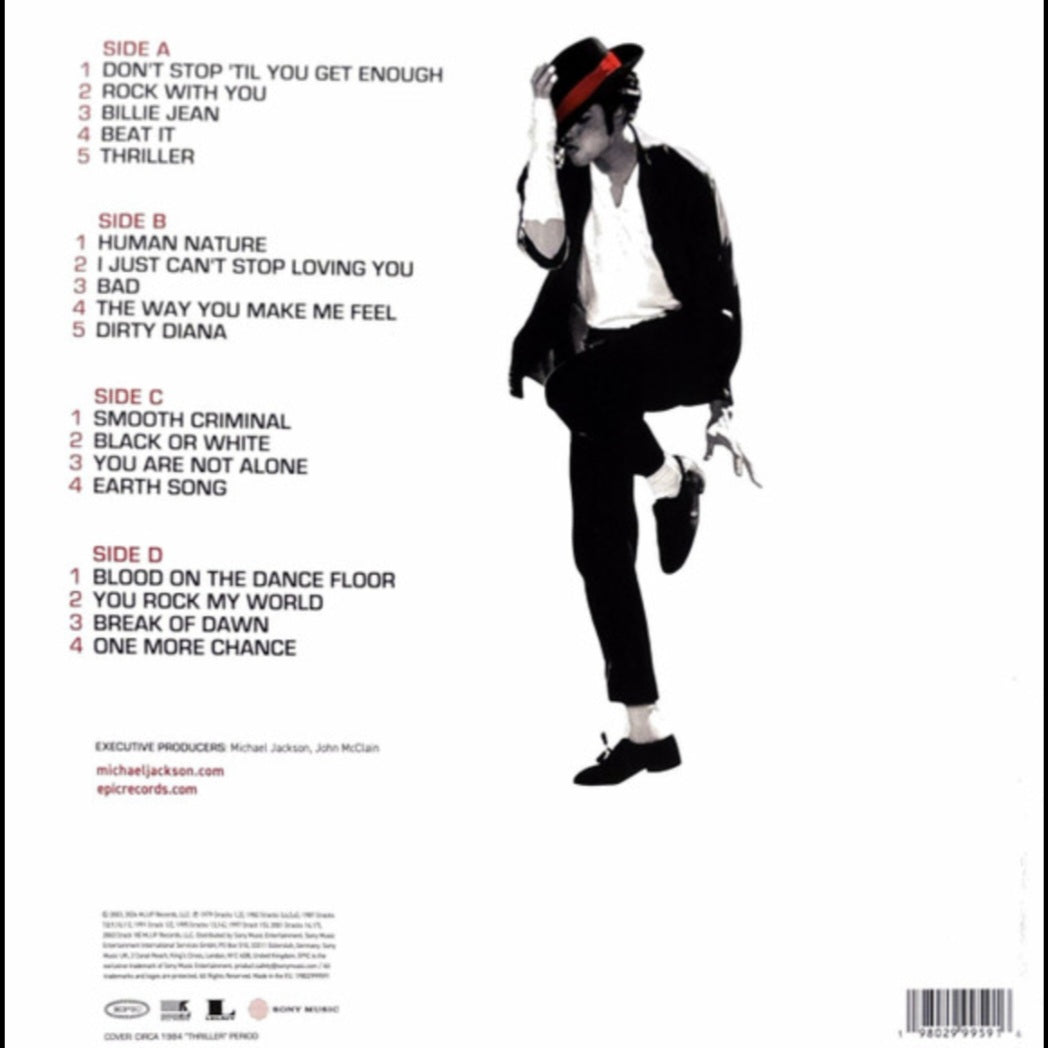 MICHAEL JACKSON : NUMBER ONES 2LP 180G