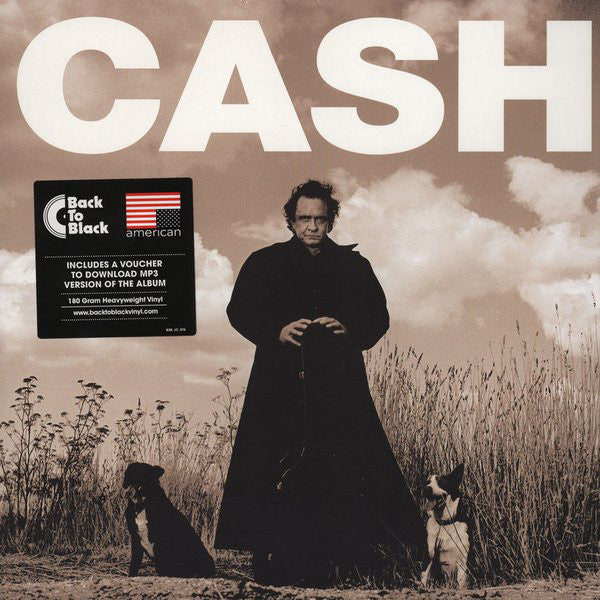 JOHNNY CASH : AMERICAN RECORDINGS LP 180G