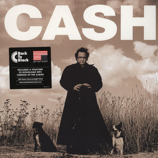 JOHNNY CASH : AMERICAN RECORDINGS LP 180G