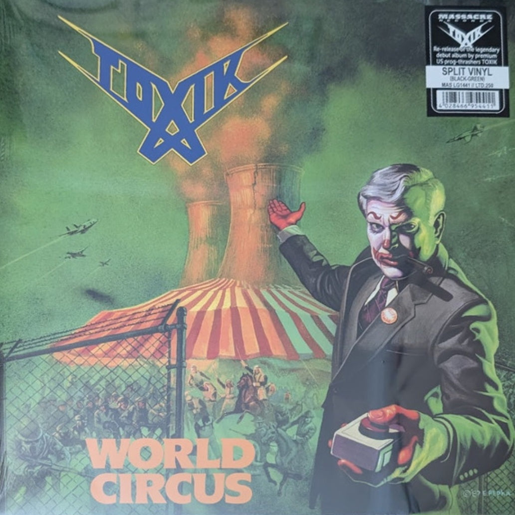 TOXIK : WORLD CIRCUS LTD LP 180G GREEN BLACK SPLIT VINYL
