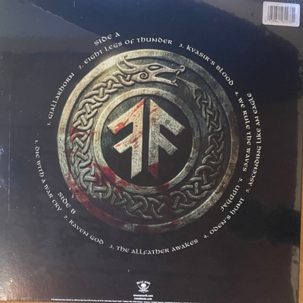 AMON AMARTH : THE ALLFATHER AWAKENS LTD LP 180G WAVE RULER BLUE VINYL