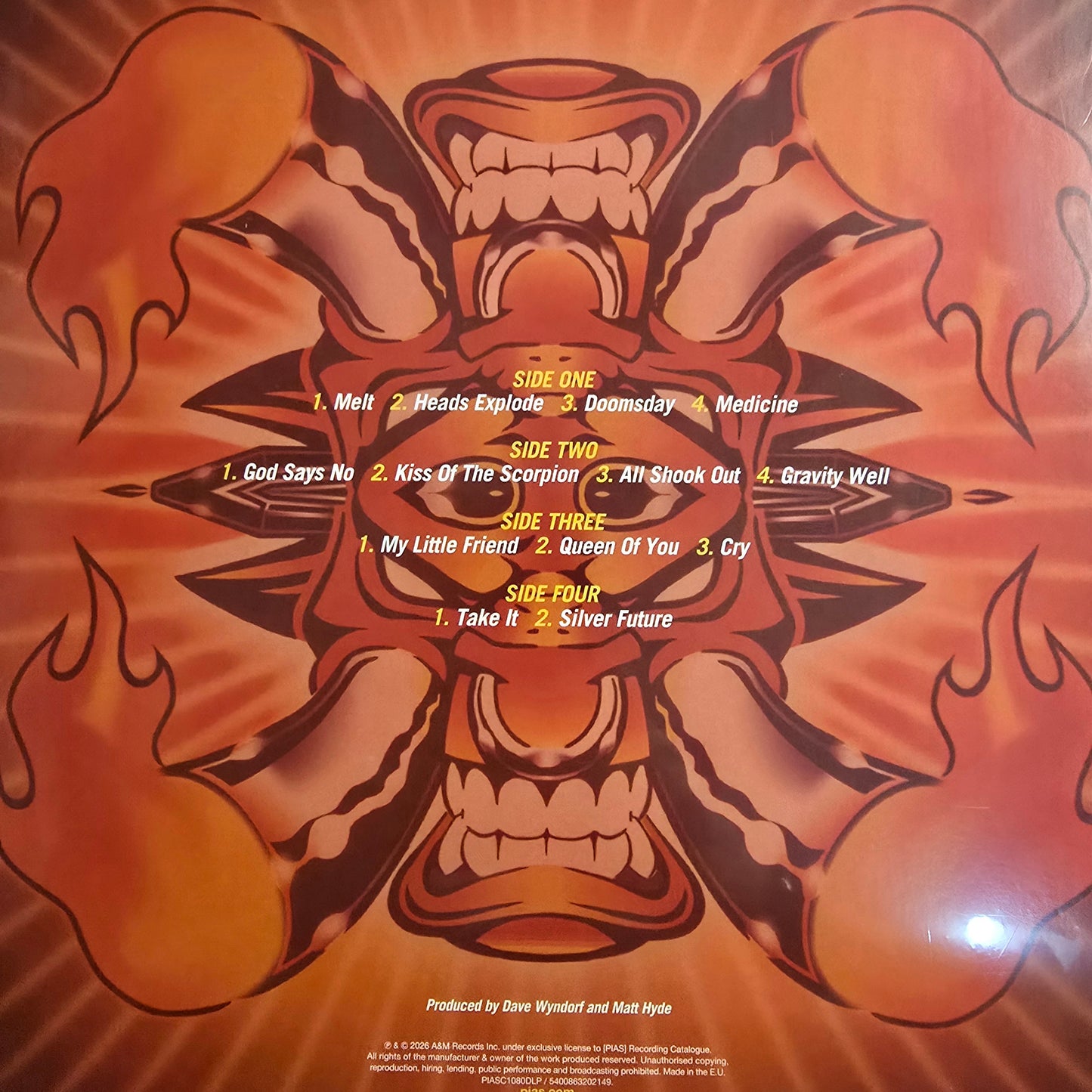MONSTER MAGNET : GOD SAYS NO 2LP 180G GATEFOLD SLEEVE