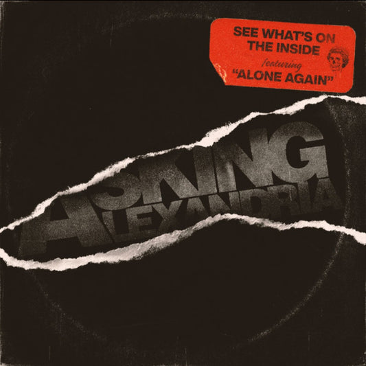 ASKING ALEXANDRIA : SEE WHATS ON THE INSIDE LTD LP 180G RED VINYL