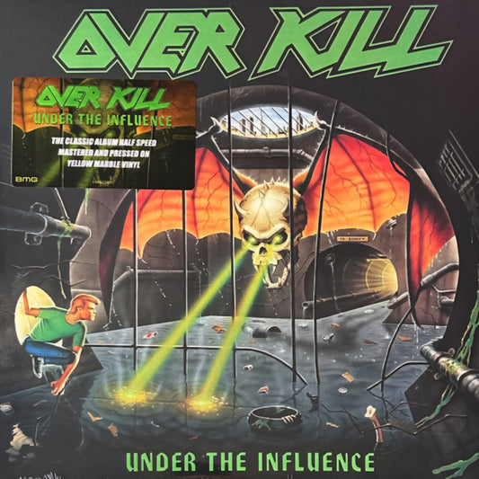 OVERKILL : UNDER THE INFLUENCE LTD LP 180G YELLOW MARBLED VINYL