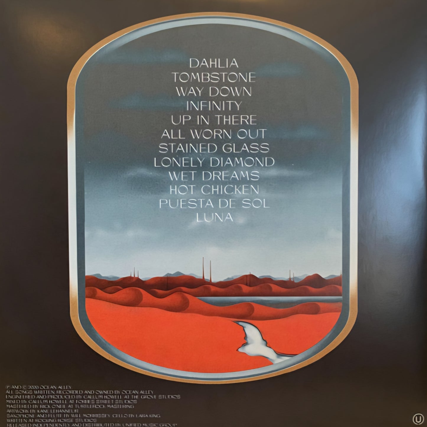 OCEAN ALLEY : LONELY DIAMOND LTD 2LP 180G BLUE VINYL