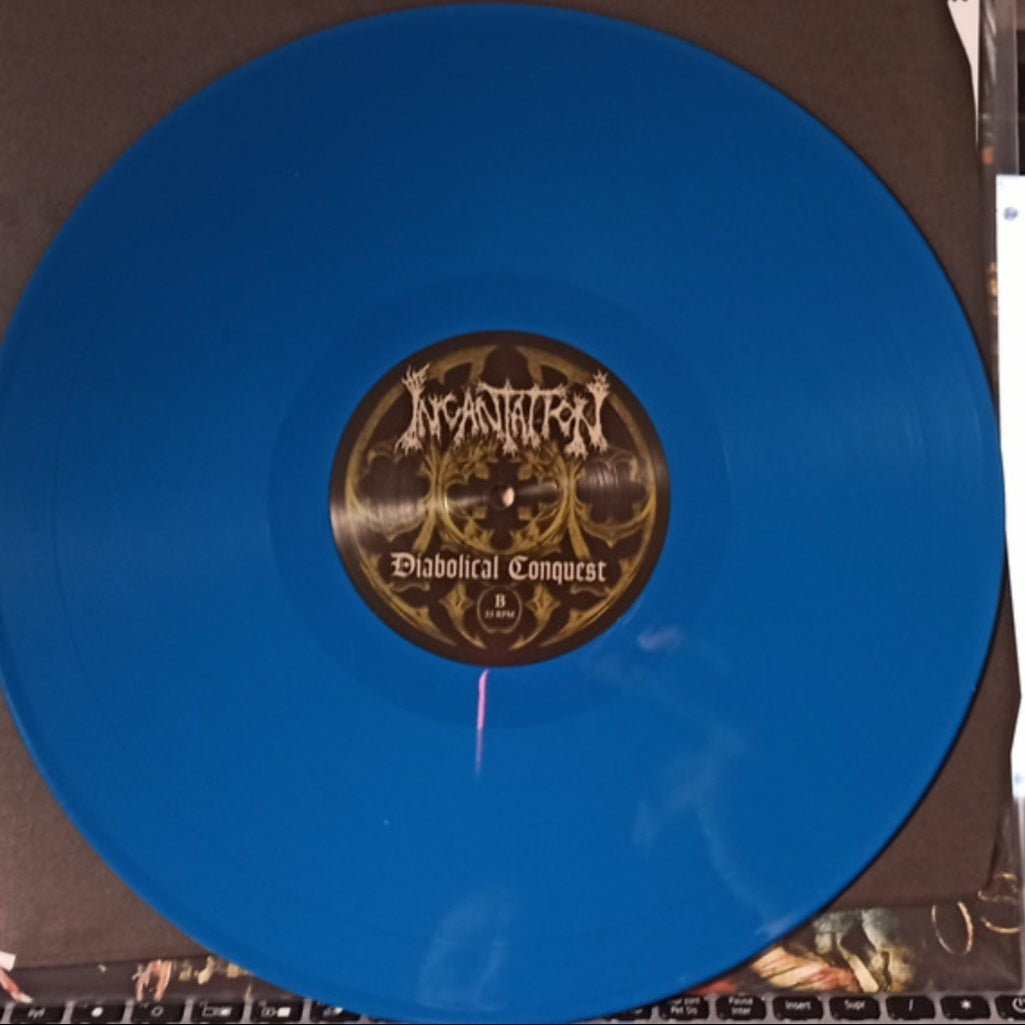 INCANTATION : DIABOLICAL CONQUEST LTD LP 180G BLUE VINYL