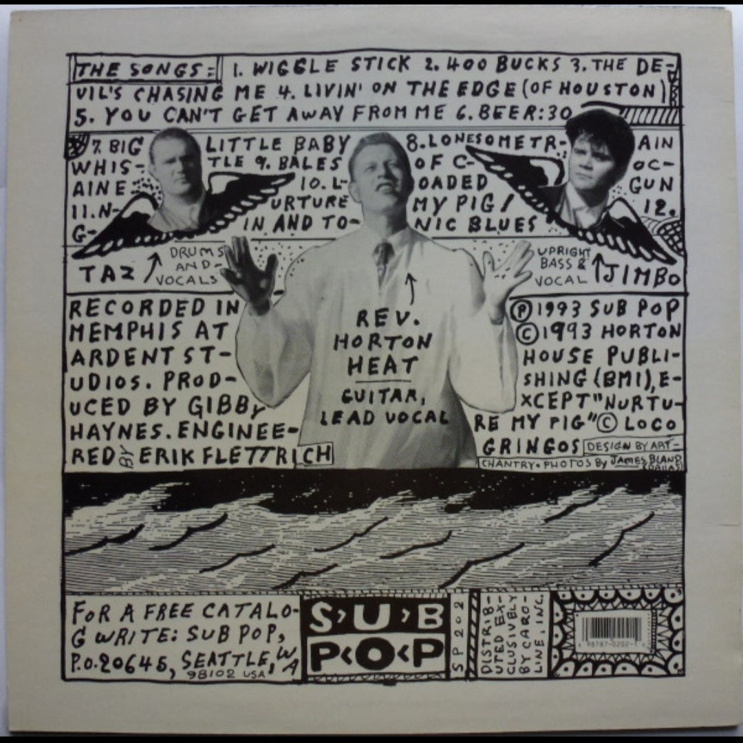 THE REVEREND HORTON HEAT : THE FULL CUSTOM GOSPEL SOUNDS OF LP 180G