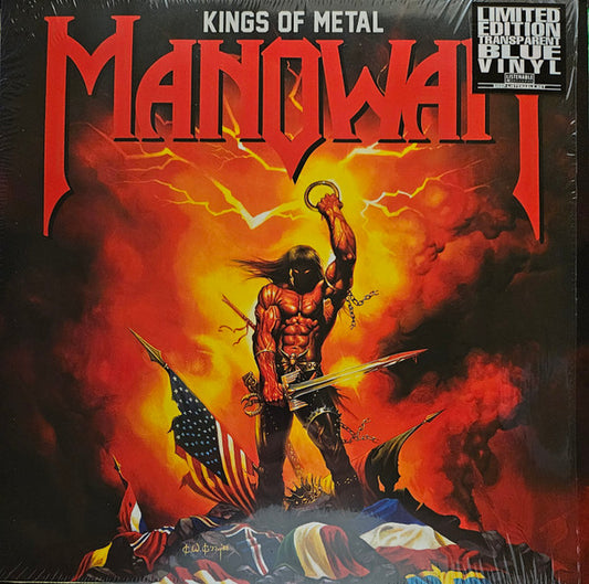 MANOWAR : KINGS OF METAL LTD LP 180G BLUE VINYL