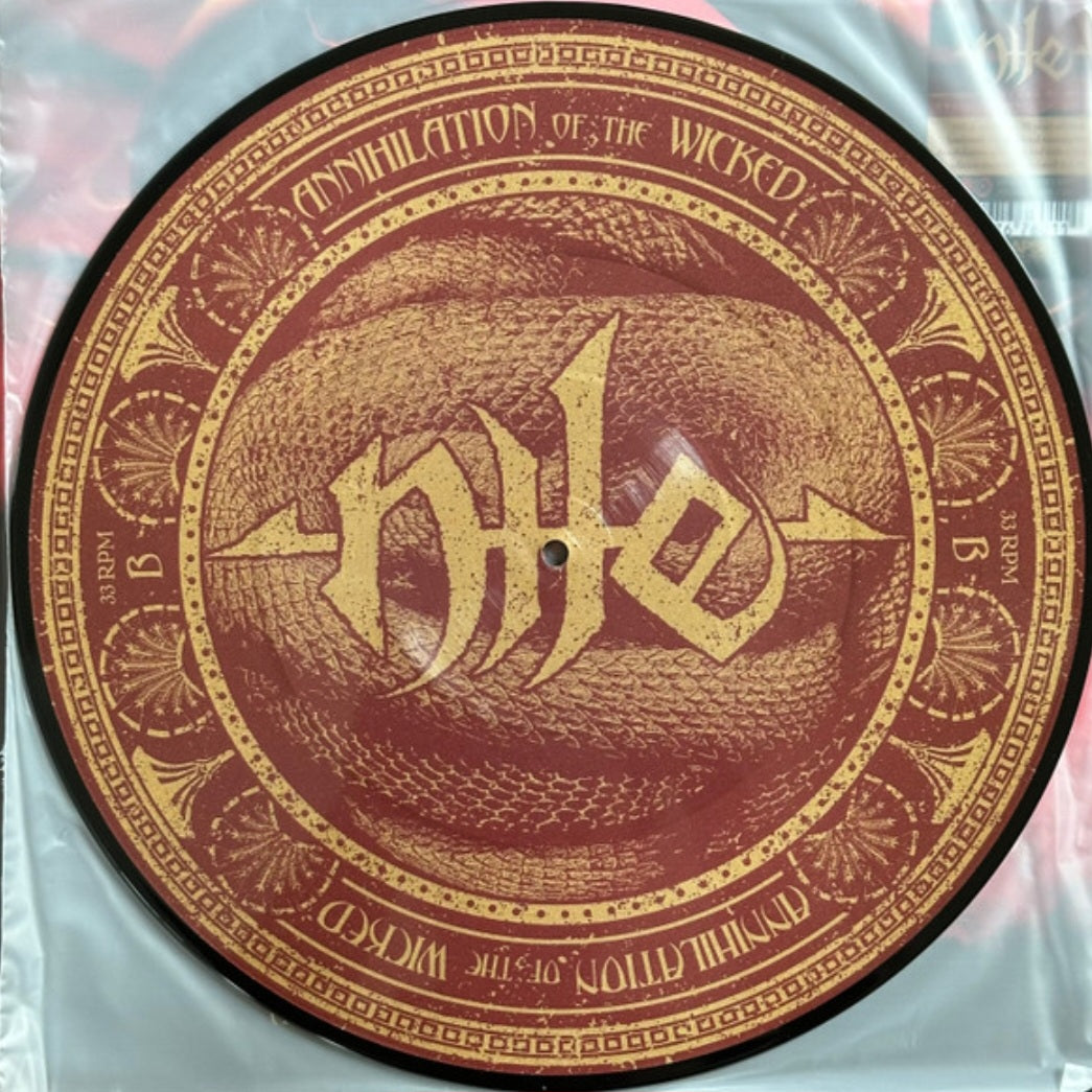 NILE : ANNIHILATION OF THE WICKED LTD 20TH ANNIVERSARY 2LP 180G ZOETROPE PICTURE DISC VINYL