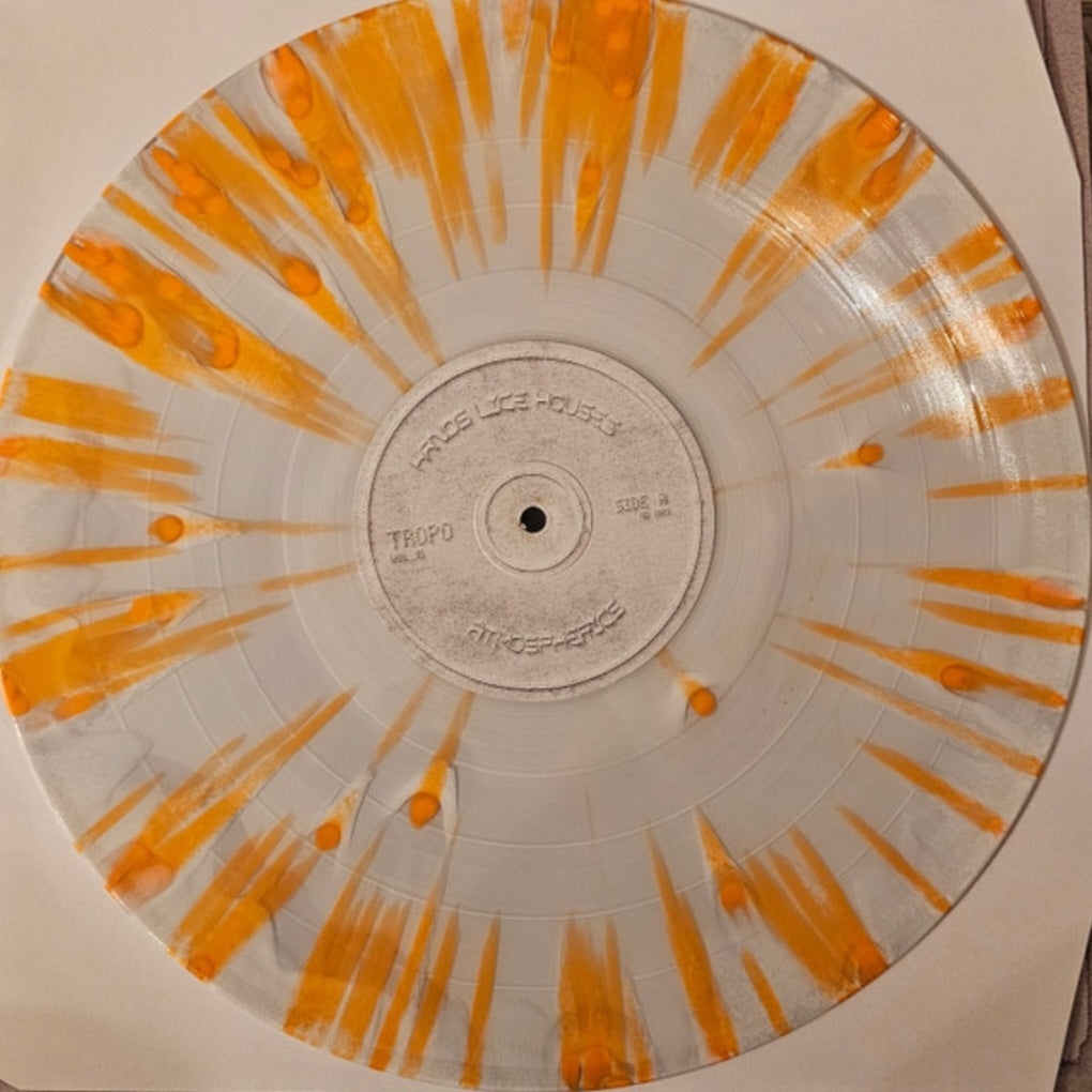 HANDS LIKE HOUSES : ATMOSPHERICS LTD SIGNED 2LP 180G BLUE YELLOW / CLEAR YELLOW SPLATTER VINYL