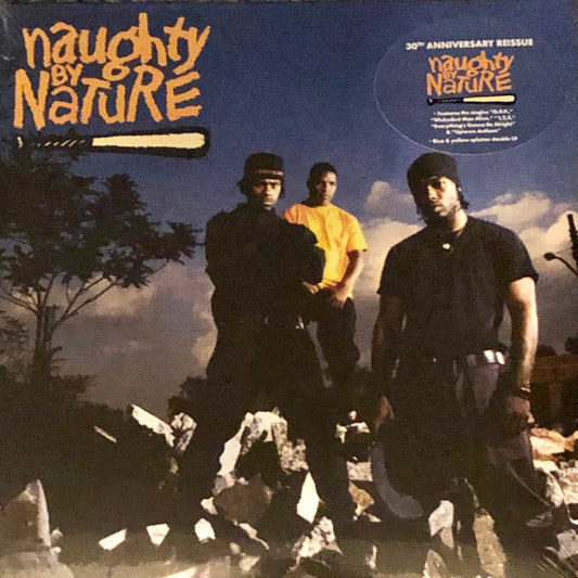 NAUGHTY BY NATURE : NAUGHTY BY NATURE 30TH ANNIVERSARY LTD 2LP 180G BLUE YELLOW SPLATTER VINYL