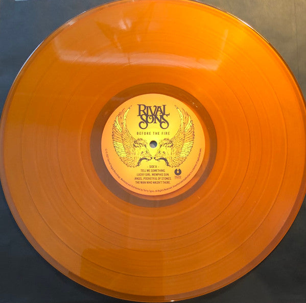 RIVAL SONS : BEFORE THE FIRE LTD LP 180G ORANGE TRANSLUCENT VINYL