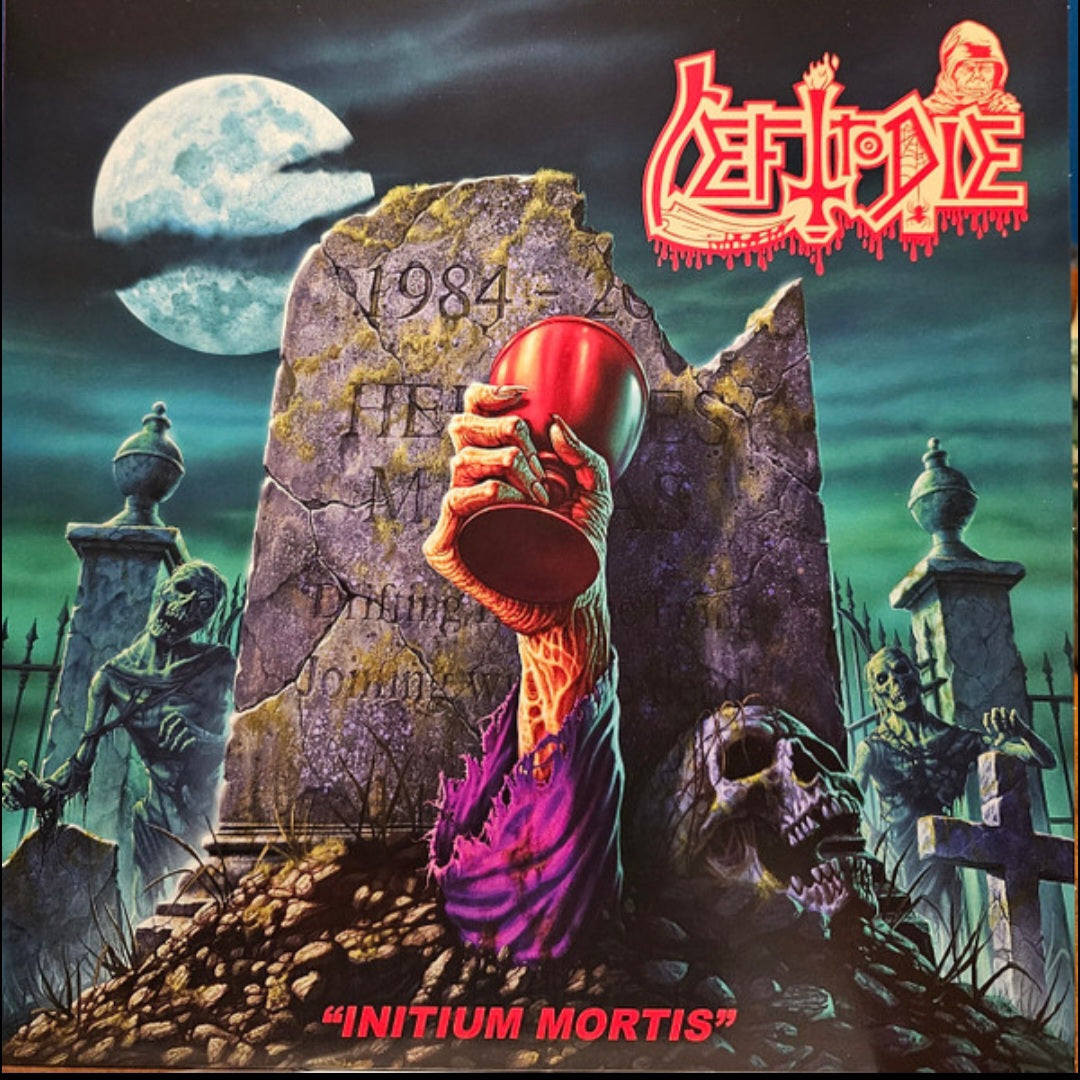 LEFT TO DIE : INTIUM MORTIS LTD LP 180G RED VINYL