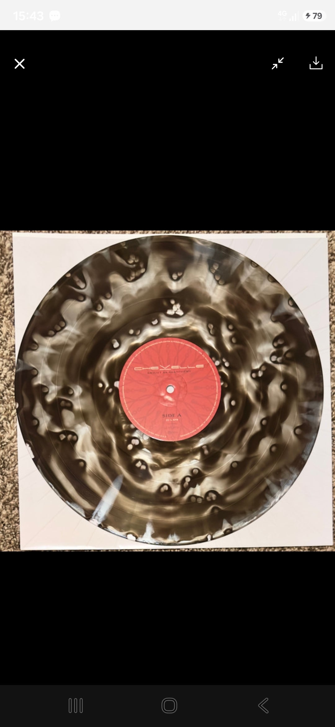 CHEVELLE : BRIGHT AS BLASPHEMY LTD LP 180G BLACK ICE CLEAR SPLATTER VINYL