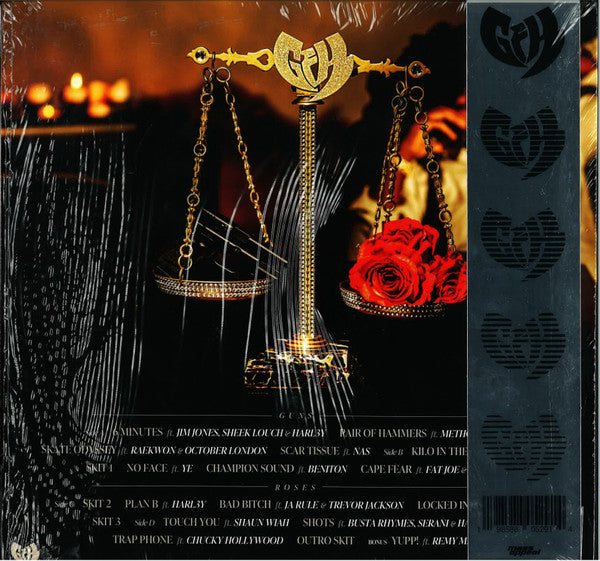 GHOSTFACE KILLAH : SET THE TONE (GUNS & ROSES) LTD 2LP 180G RED BLACK MARBLED VINYL