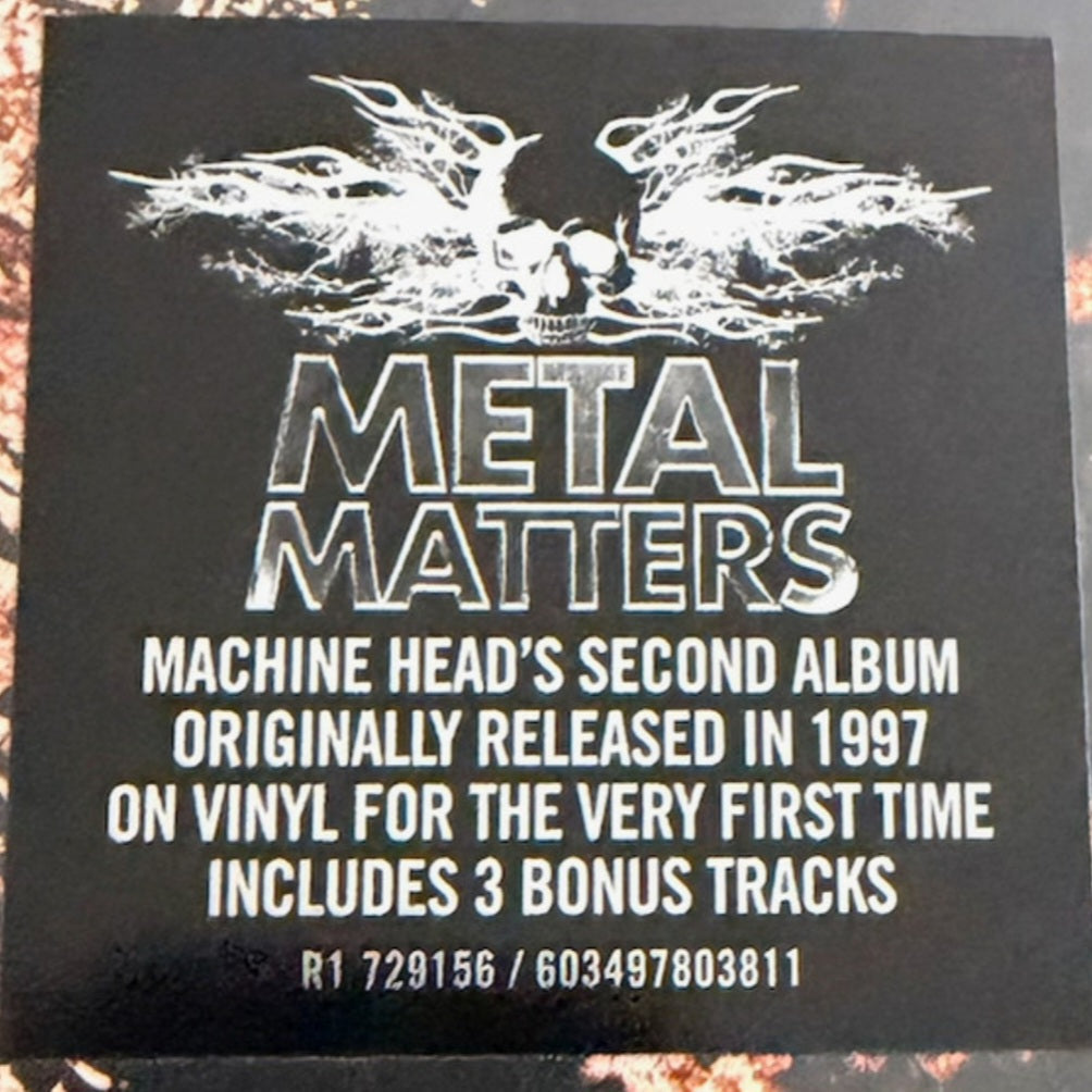 MACHINE HEAD : THE MORE THINGS CHANGE 2LP 180G