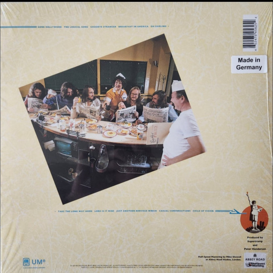 SUPERTRAMP : BREAKFAST IN AMERICA LP 180G