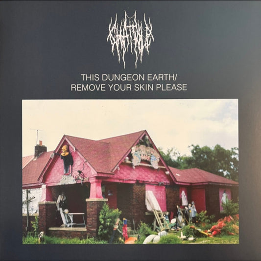 CHAT PILE : DUNGEON EARTH/REMOVE YOUR SKIN PLEASE LTD LP 180G BLUE VINYL