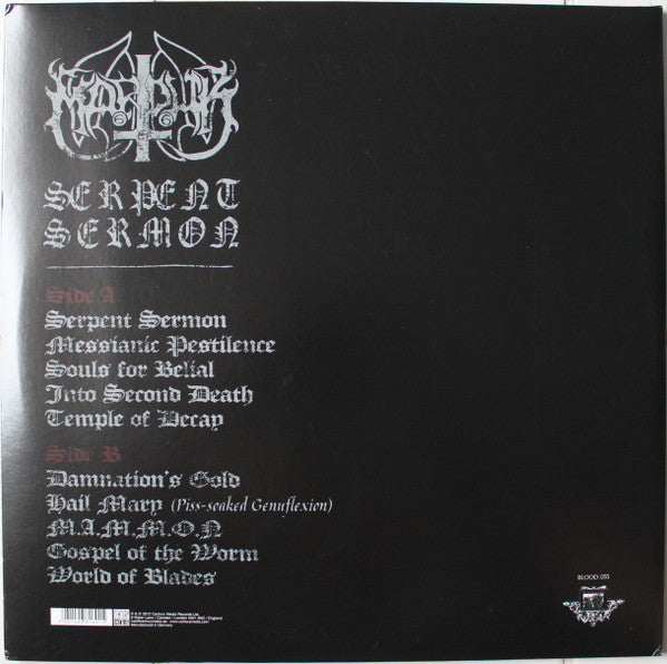 MARDUK : SERPENT SERMON LP 180G