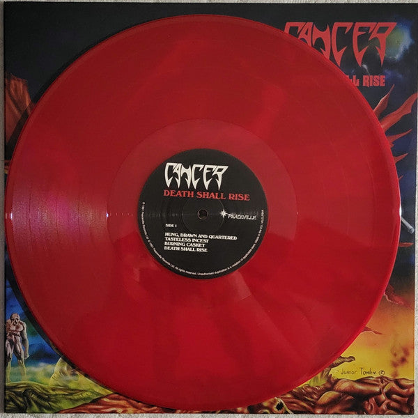 CANCER : DEATH SHALL RISE LTD LP 180G RED VINYL