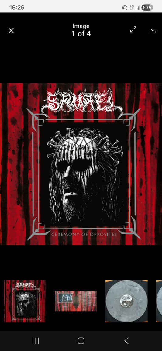 SAMAEL : CEREMONY OF OPPOSITES LTD LP 180G GRAPHITE VINYL