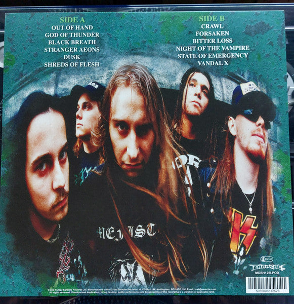 ENTOMBED : ENTOMBED LTD LP 180G WHITE VINYL