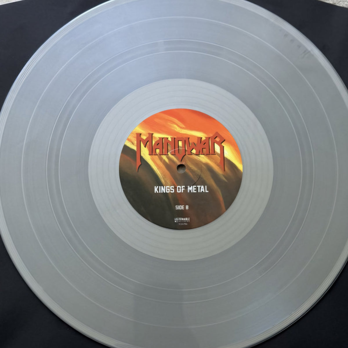 MANOWAR : KINGS OF METAL LTD LP 180G SILVER VINYL