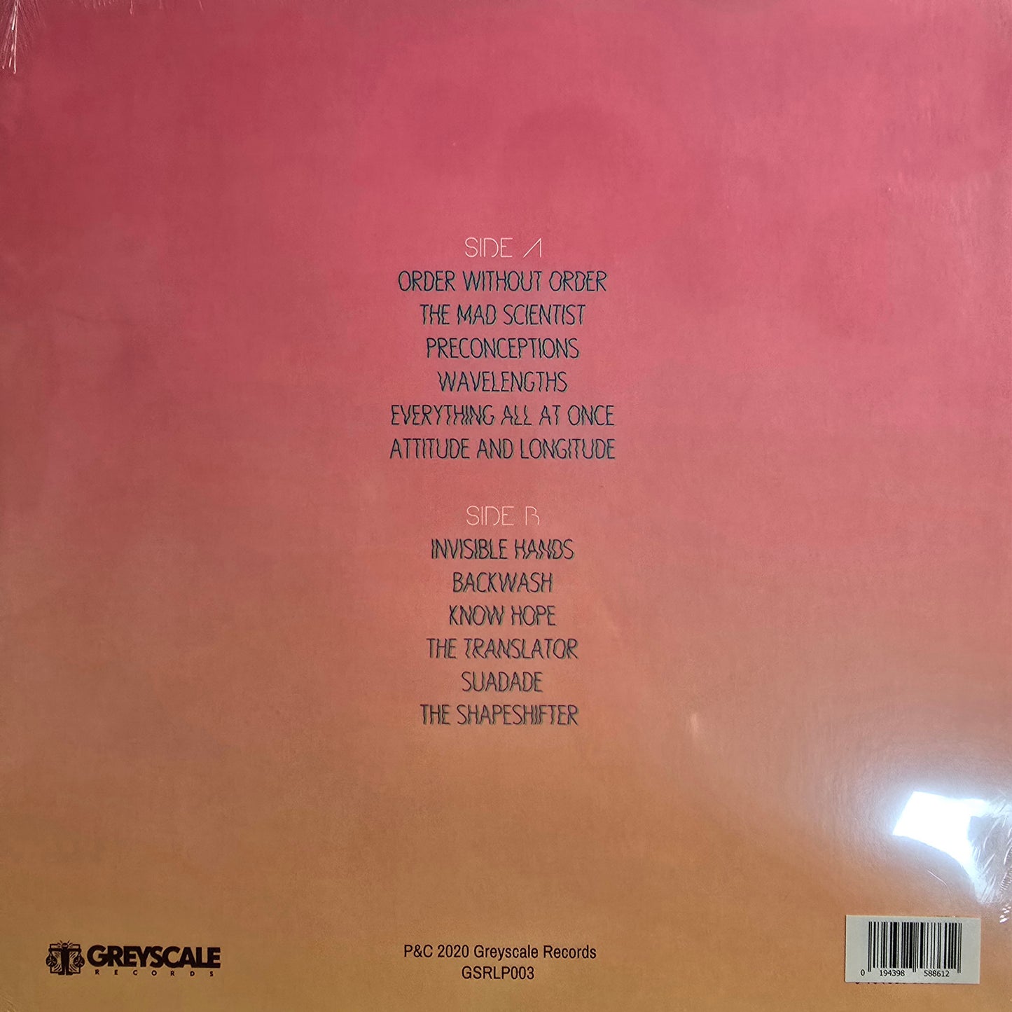 DEADLIGHTS : MESMA LP 180G