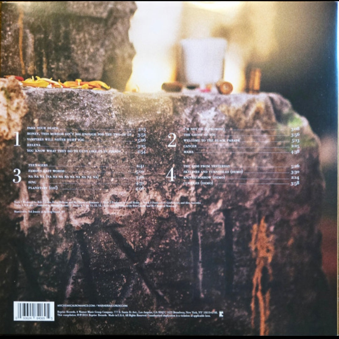 MY CHEMICAL ROMANCE : MAY DEATH NEVER STOP YOU - THE GREATEST HITS 2001 - 2013 2LP 180G