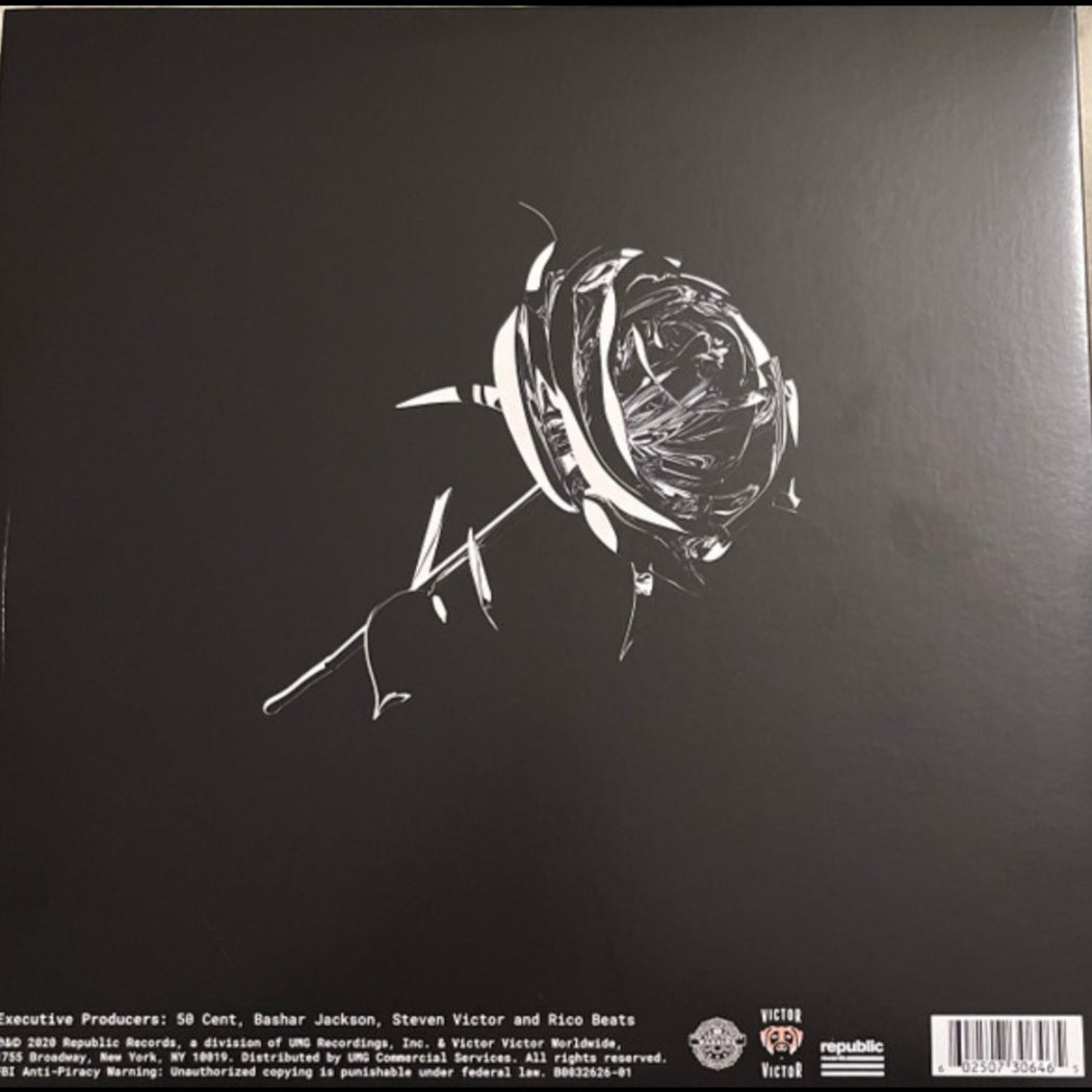 POP SMOKE : SHOOT FOR THE STARS AIM FOR THE MOON LTD 2LP 180G CLEAR VINYL